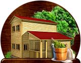 Проекты бань из бруса