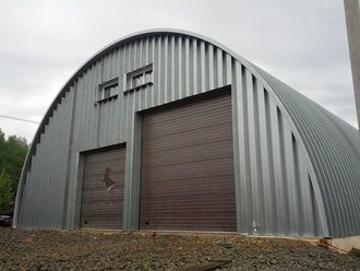 Строительство ангаров в Кирове