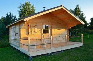 Фото строительства бани на дачном участке