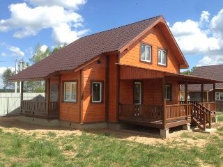 Фото процесса строительства саун