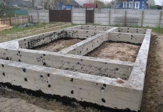 Строительство ленточного фундамента 7 на 7 в Кирове