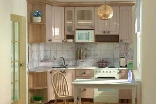 Ремонт кухни в стиле кантри в Кирове