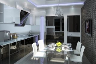 Ремонт кухни в современном стиле в Кирове