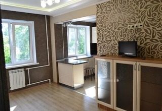 Ремонт кухни совмещенной с залом в хрущевке под ключ