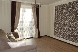 Бюджетный эконом ремонт гостиной в Кирове под ключ