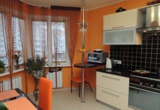Ремонт кухни с 2 окнами в Кирове под ключ