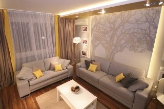 Ремонт гостиной 20 кв. м в Кирове под ключ