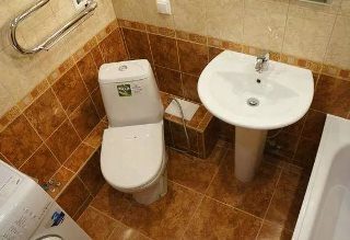 Ремонт ванной комнаты в новостройке в Кирове