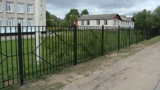 Металлический забор в Кирове